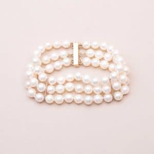Bracelet Manchette Perles