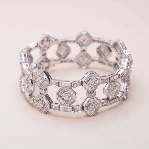 Bracelet Losange Diamants