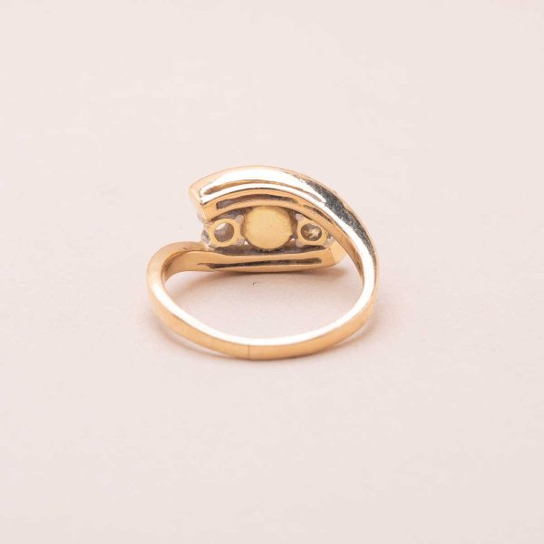 Bague Or Eye Perle