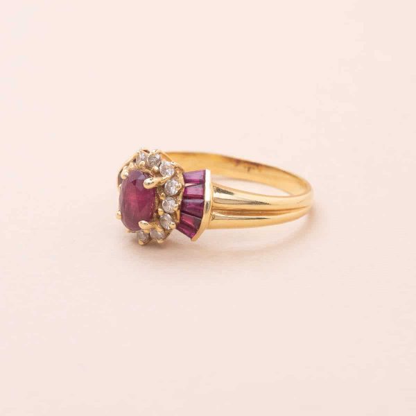 Bague Adele Rubis