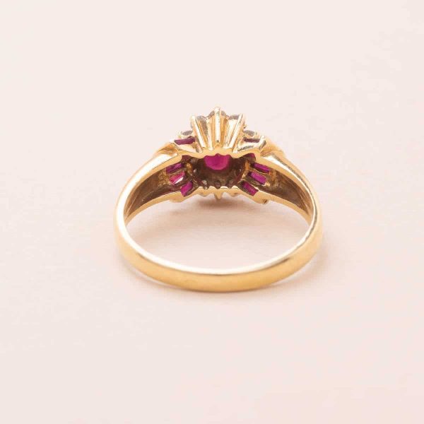 Bague Adele Rubis