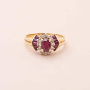 Bague Adele Rubis