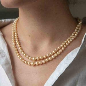 Collier Audrey Perles