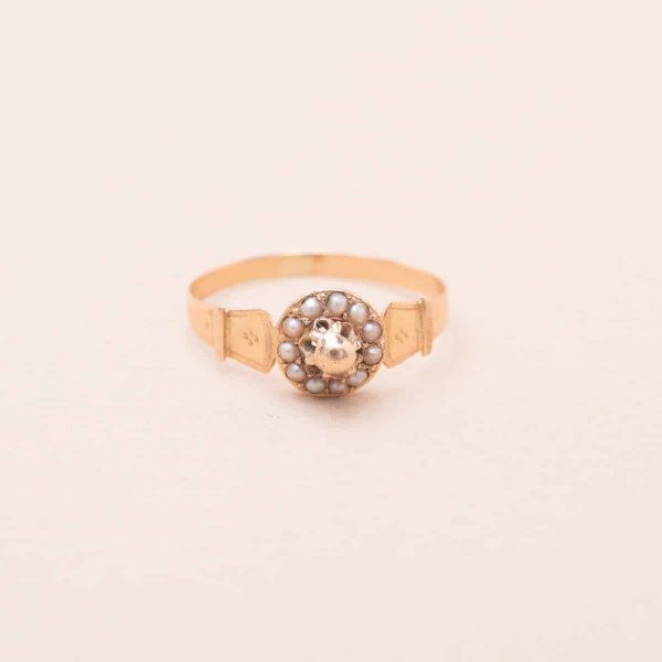 Bague Rosa Demi Perles