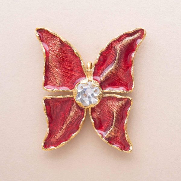 YSL Vintage Broche Papillon