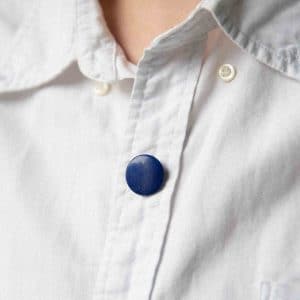 Boutons Lapis-Lazuli Or