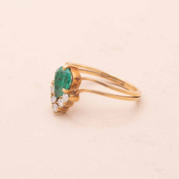 Bague Vintage Duchesse Emeraude