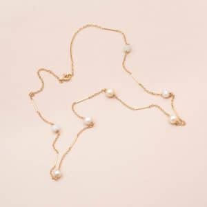 Colliers Sticks Perles Vintage