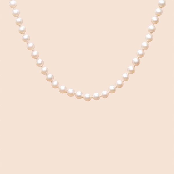 Collier Perles Ivory Vintage