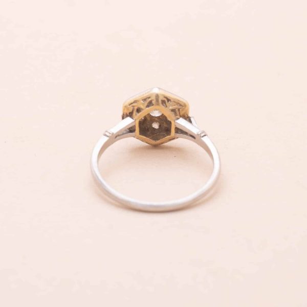 Bague Hexa Diamants Ancienne