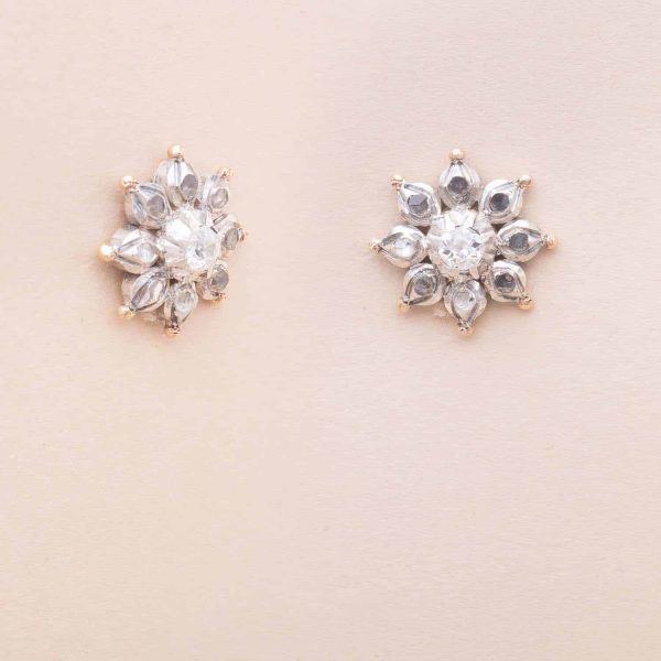 Paire de Boucles Anciennes Jasmine