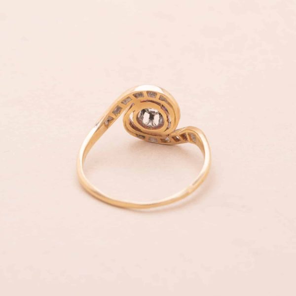 Bague Ancienne Tourbillon Jeanne