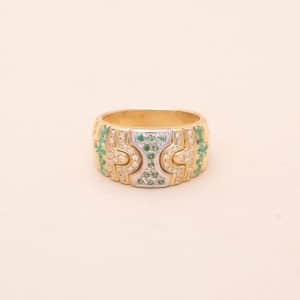 Bague Vintage Parenthese Or