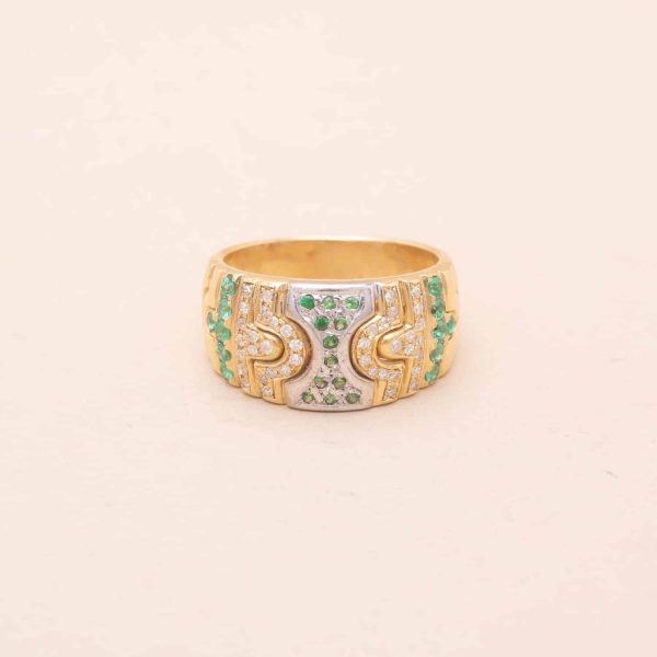 Bague Vintage Parenthese Or