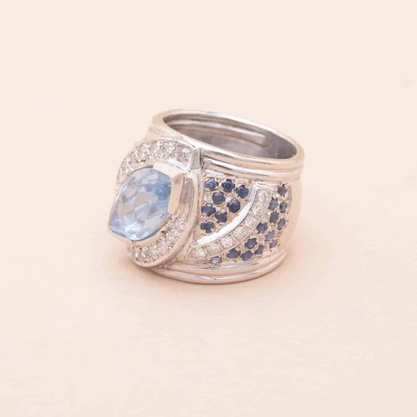 Bague Vintage Chantilly Or bague ancienne