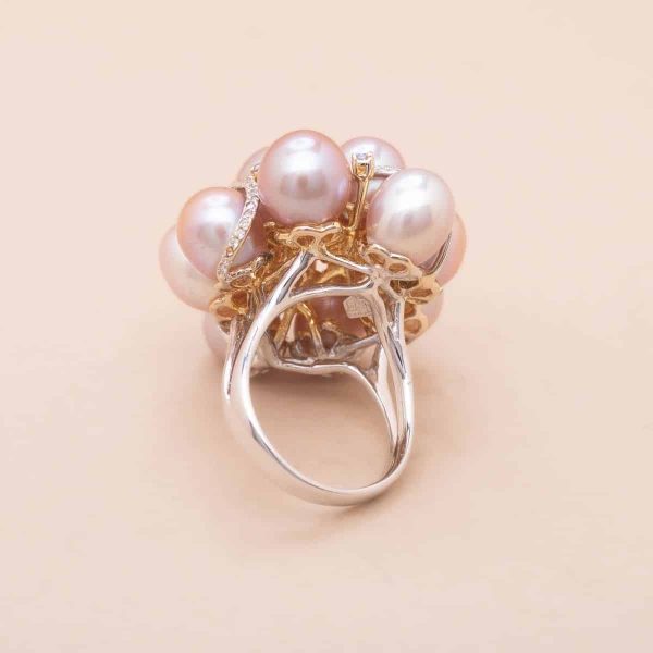 Bague Vintage Monamie Perles