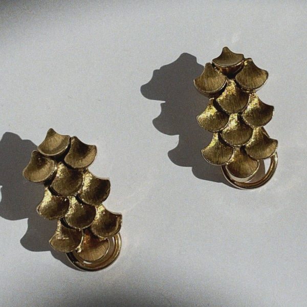 Buccellati Vintage Boucles Ginko Or