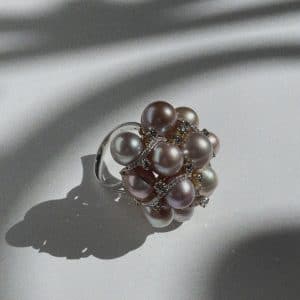 Bague Vintage Monamie Perles