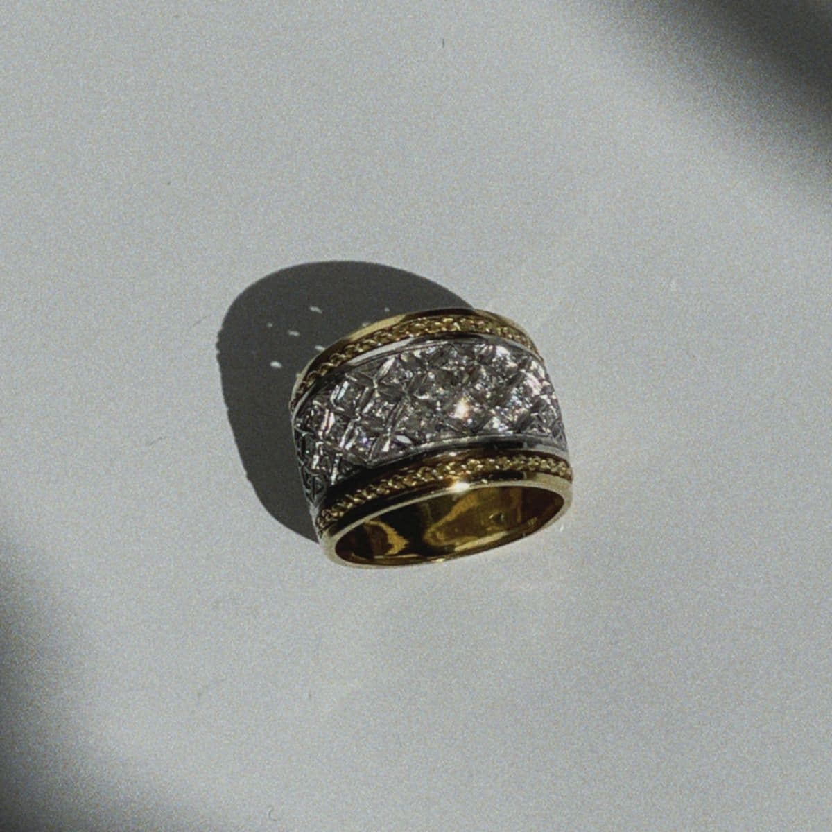 Bague Vintage Bandeau Bucci Diamants