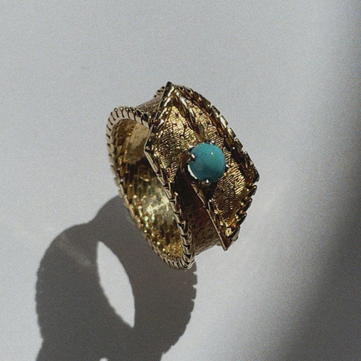 Bague Vintage Ruban d'or