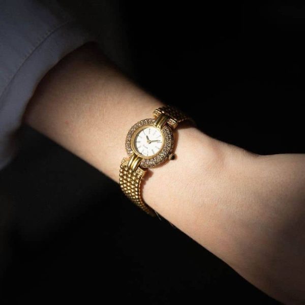 Montre Vintage Tennis Or Diamants montres luxe occasion