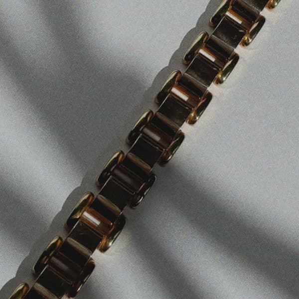 Bracelet Simple Tank Or