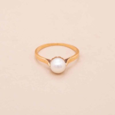 Bague Vintage Perrine Perle bague ancienne