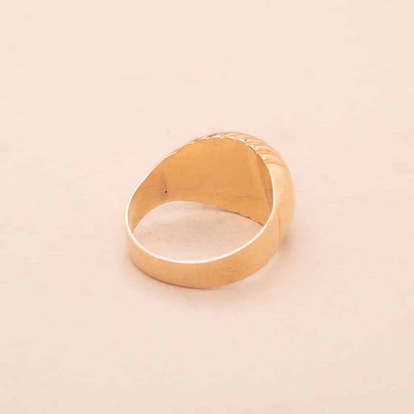 Bague Vintage Bague Rotor Or bague ancienne