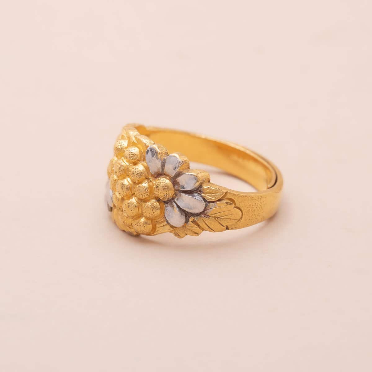 Bague Japon Mimosa Or Pur Diamantiques