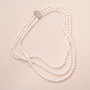 Collier Vintage Trinity Pearls