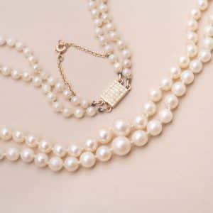 Collier Vintage Duo Perles collier vintage