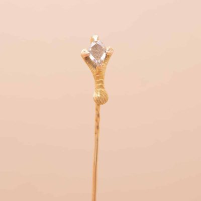 Antique Diamond Eagle Pin
