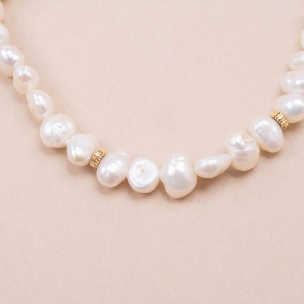 Collier Vintage Choky Perles