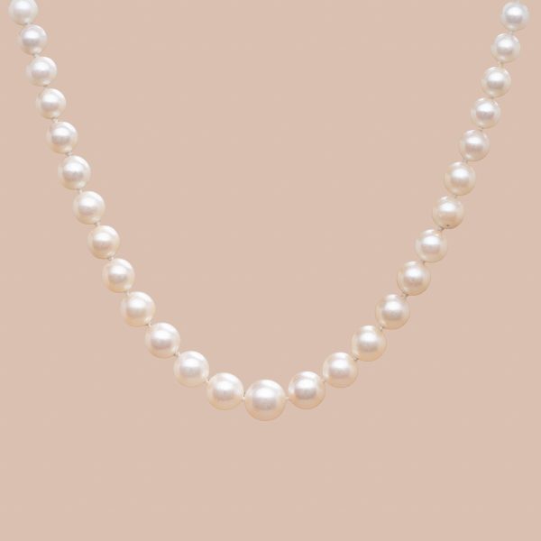 Collier Vintage Twiggy Perles